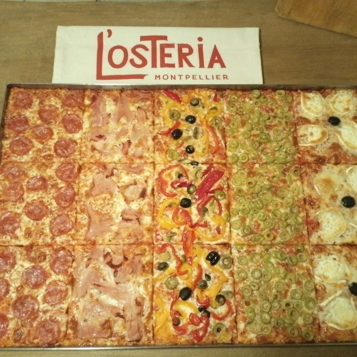 Plaque de pizzetta 60x40cm 5 parfums